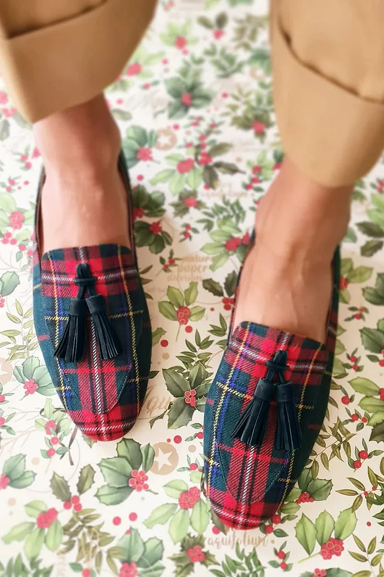 Susie | Scottish chic loafers with tassels