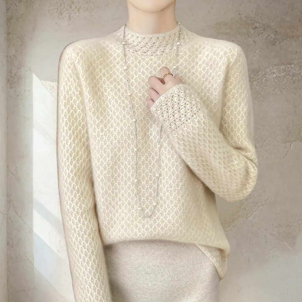 Jean | Elegant jumper with Refined Texture