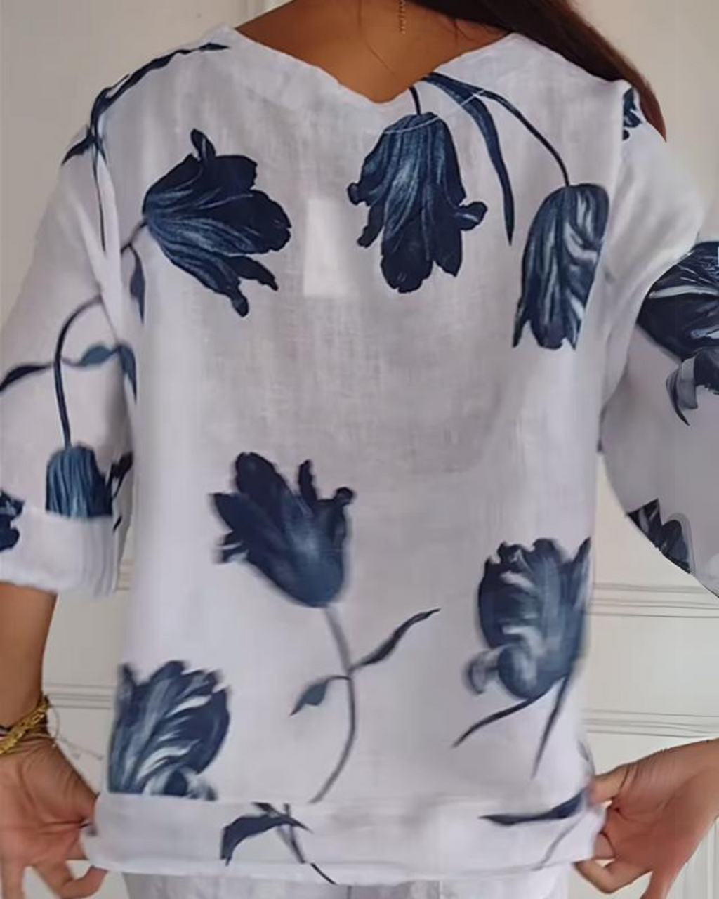 Elisa | Loose Floral Shirt