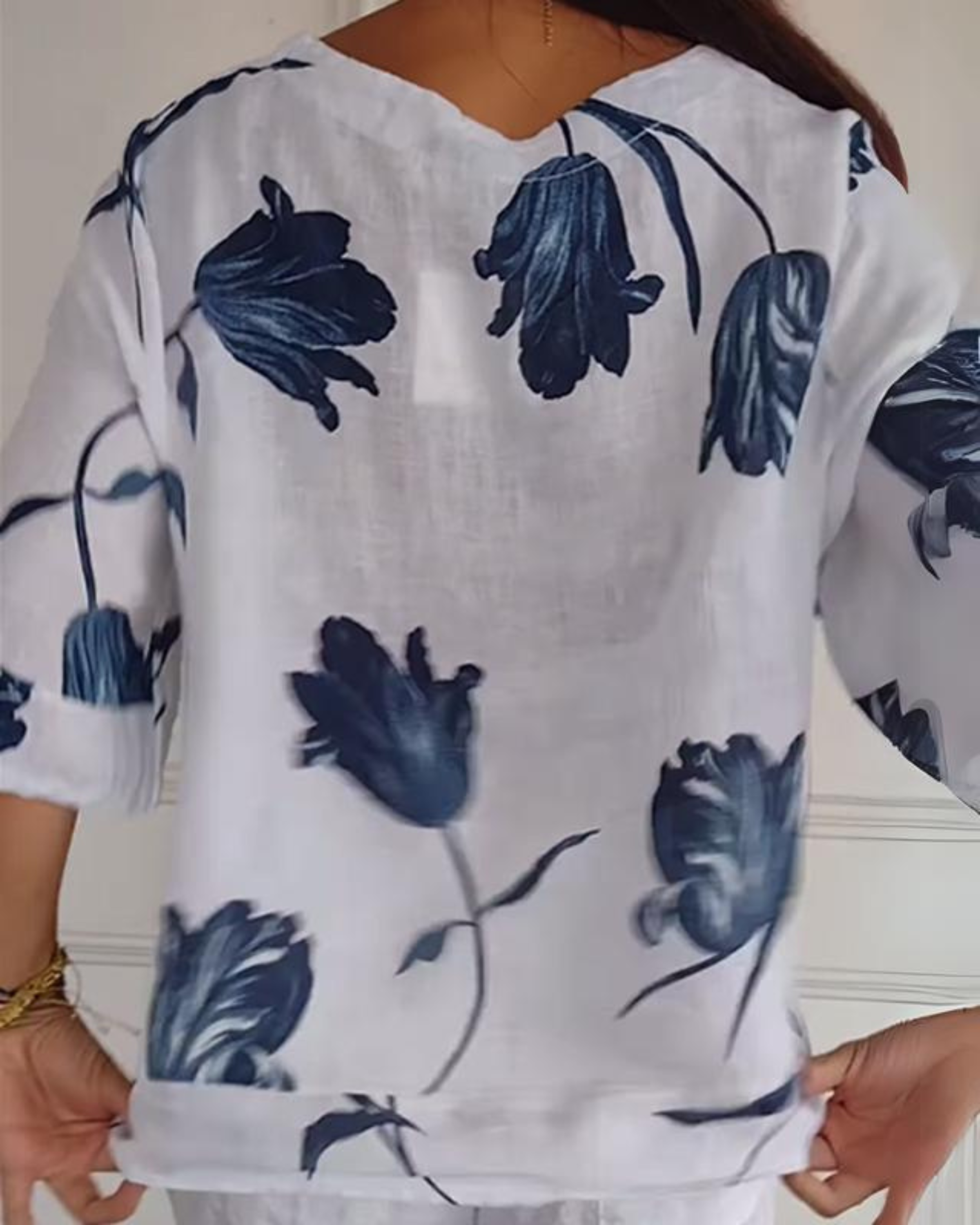 Elisa | Loose Floral Shirt