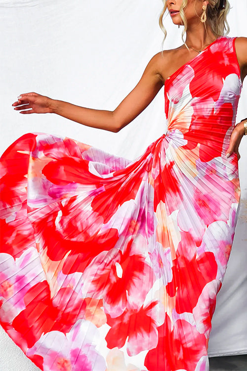 Amber - Vibrant Printed Gown