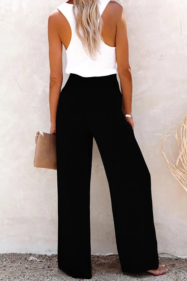 Riana™ | High-Waisted Loose Trousers