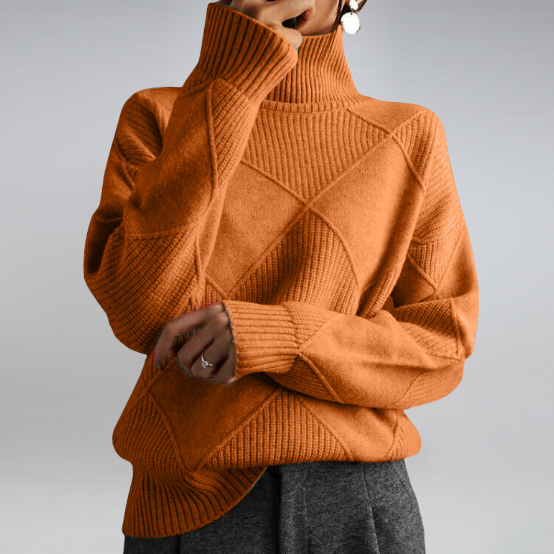 Adelle | Cosy Roll Neck Jumper