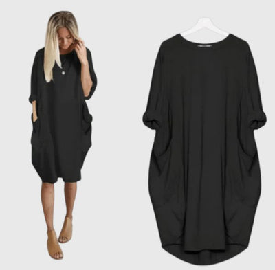 Shayne - Midi Summer Dress with Loose Fit