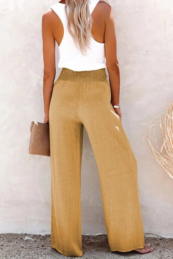 Riana™ | High-Waisted Loose Trousers
