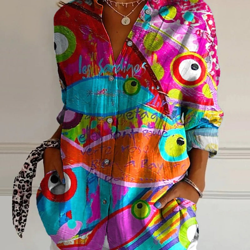 Diane | Elegant Artistic Blouse