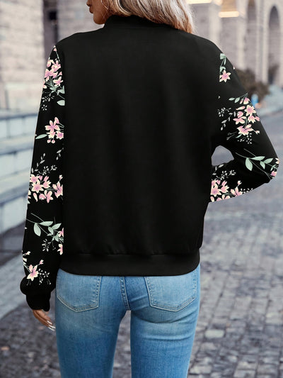 Kessia™ The Blooming Bomber Jacket
