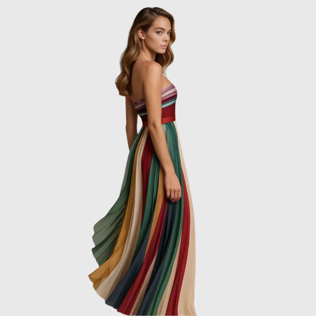 Nicholls - Colourful sleeveless dress