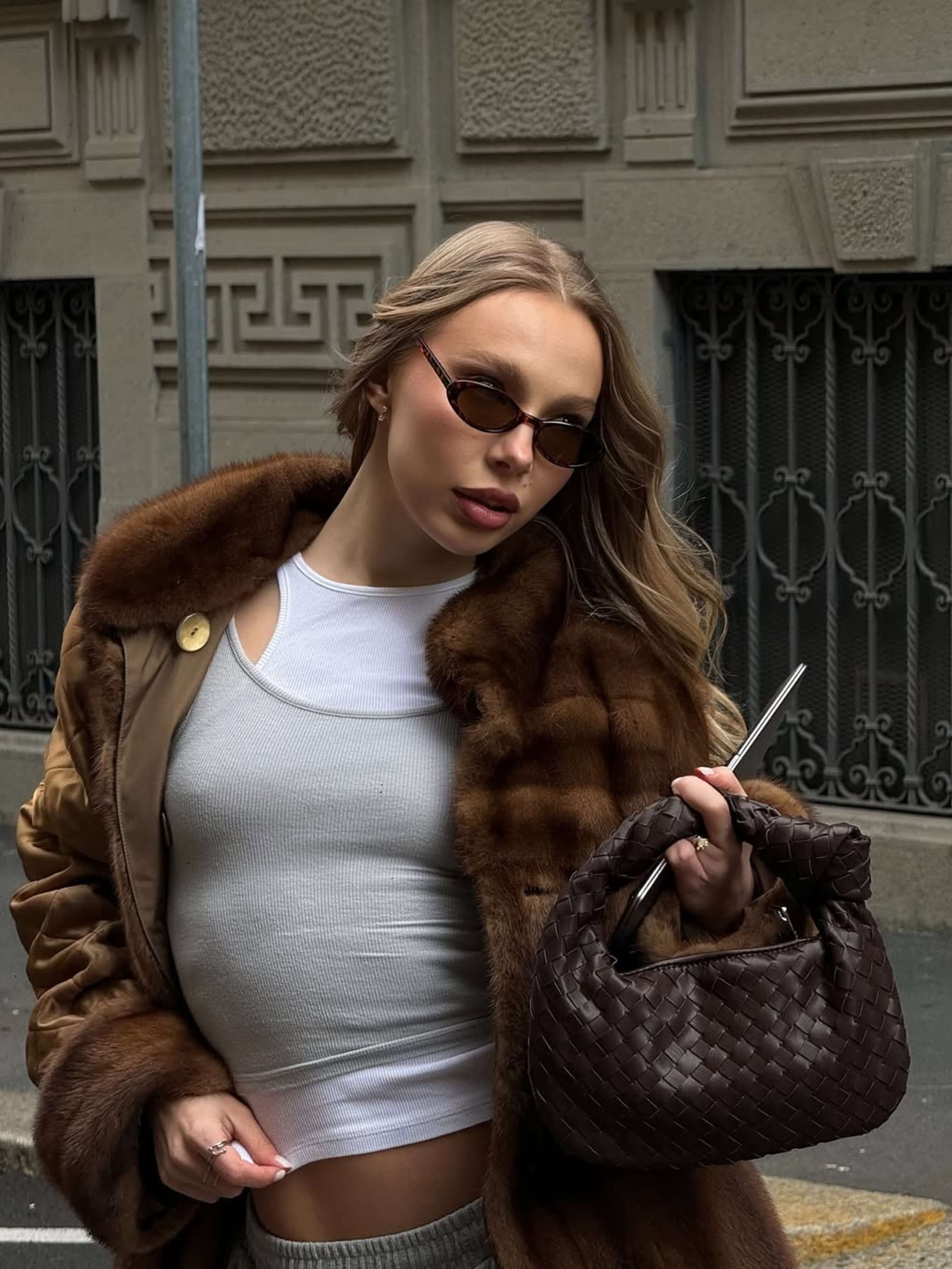 Sienna | Braided Petite Handle Bag