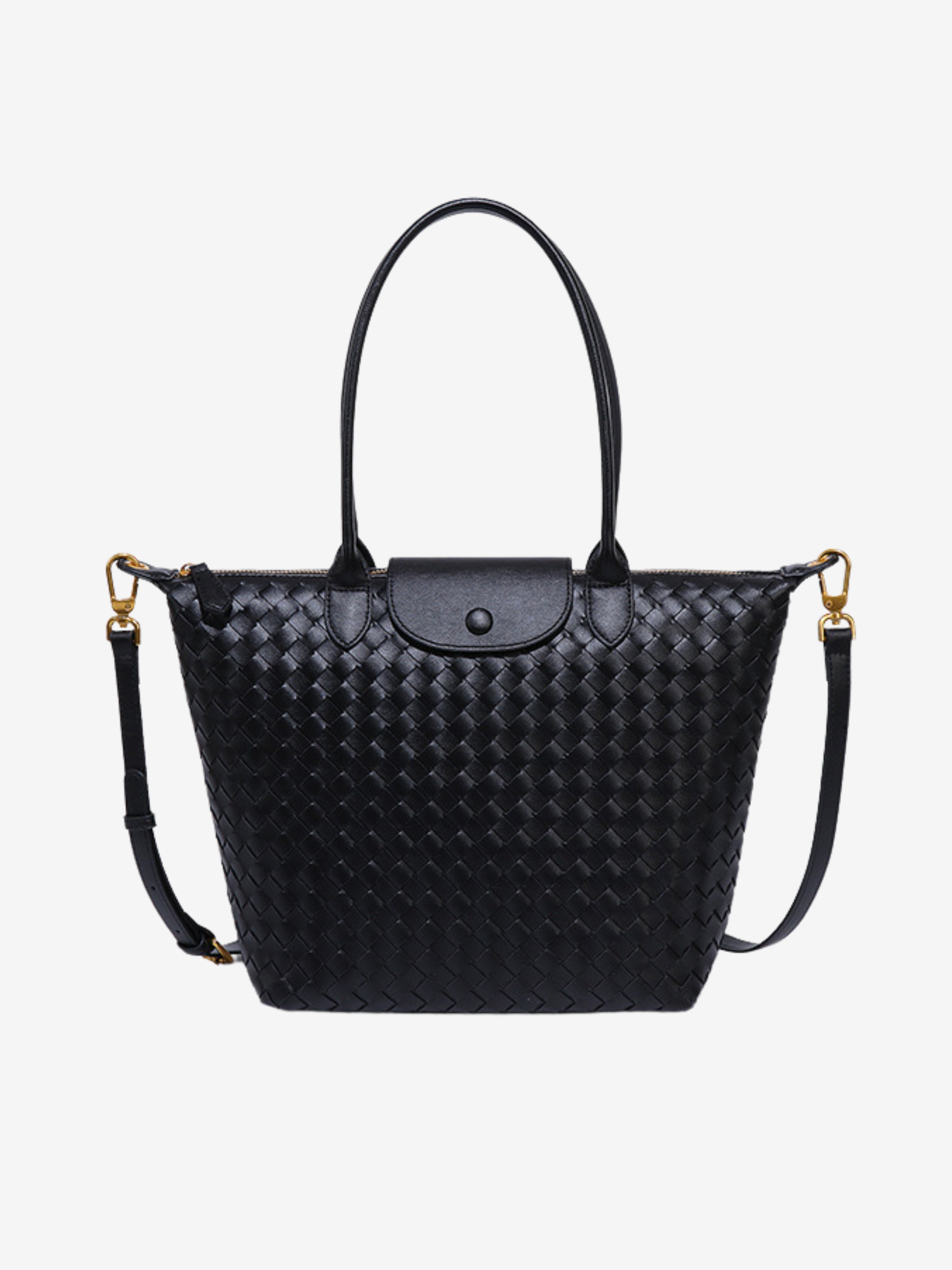 Isabelle | Braided Spacious Everyday Tote