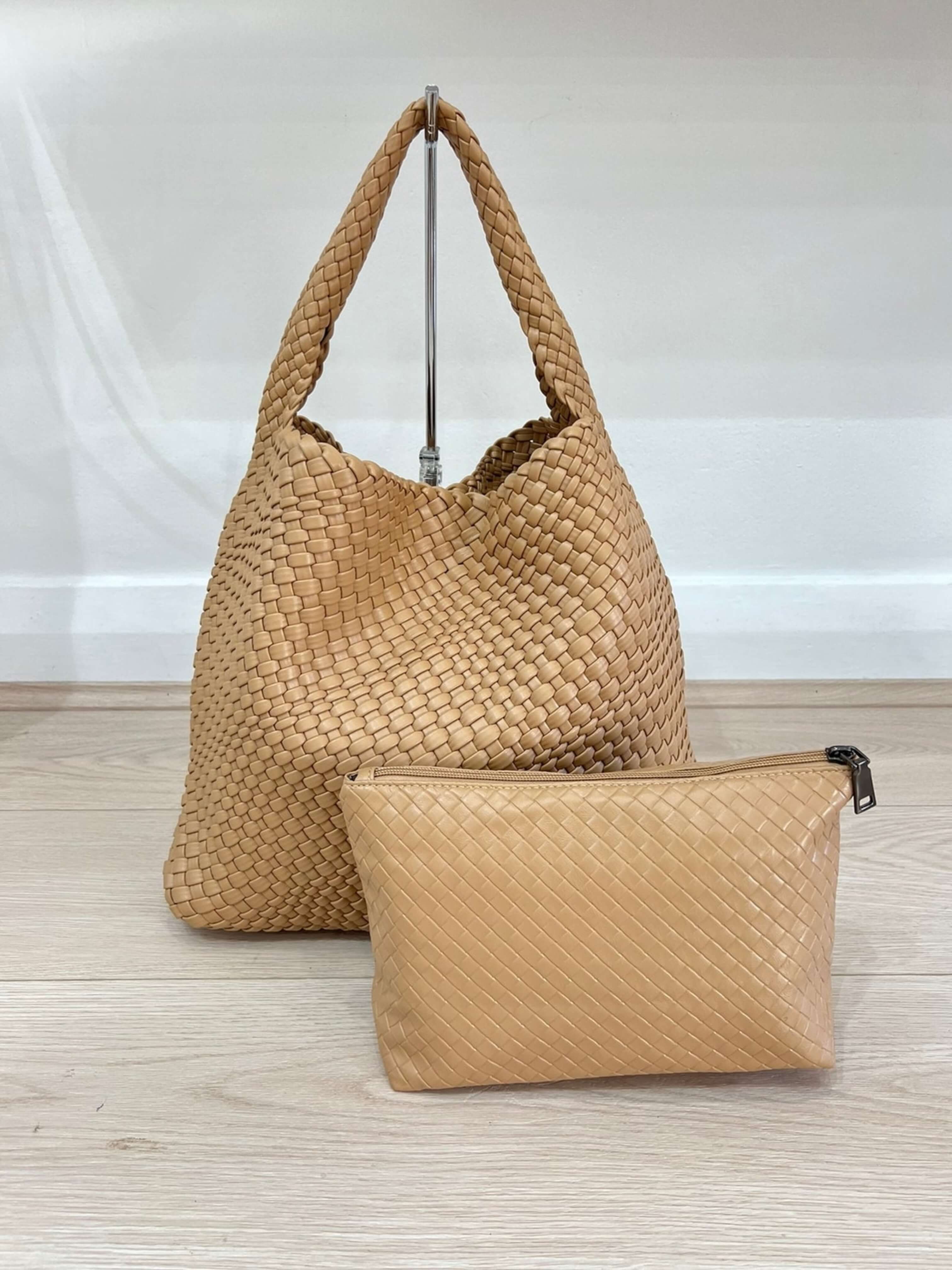 Luna | Chic Oversized Woven Hobo Bag