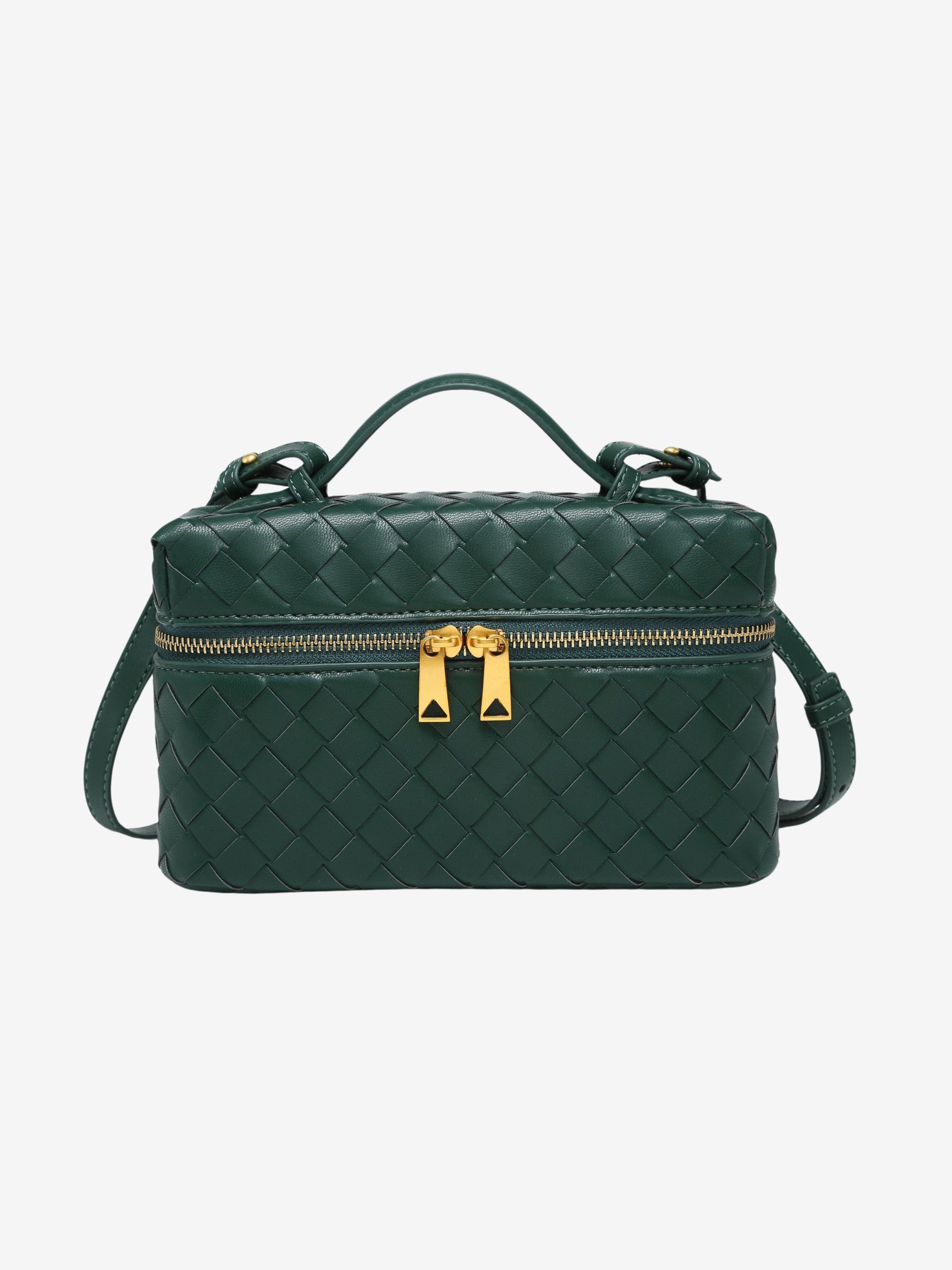 Juliette | Polished Structured Woven Bag