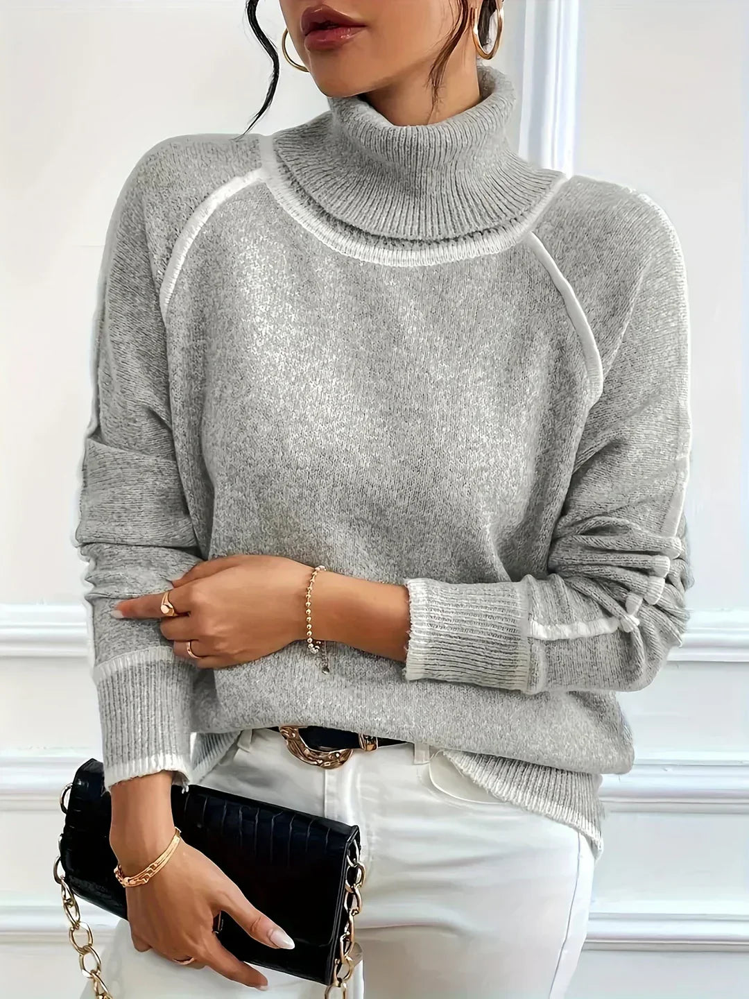 Elle | Cosy Turtleneck Jumper