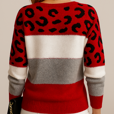Charlene | Leopard Print Jumper