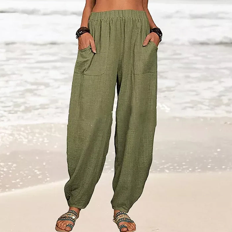 Rizza™ | Loose Beach Trousers