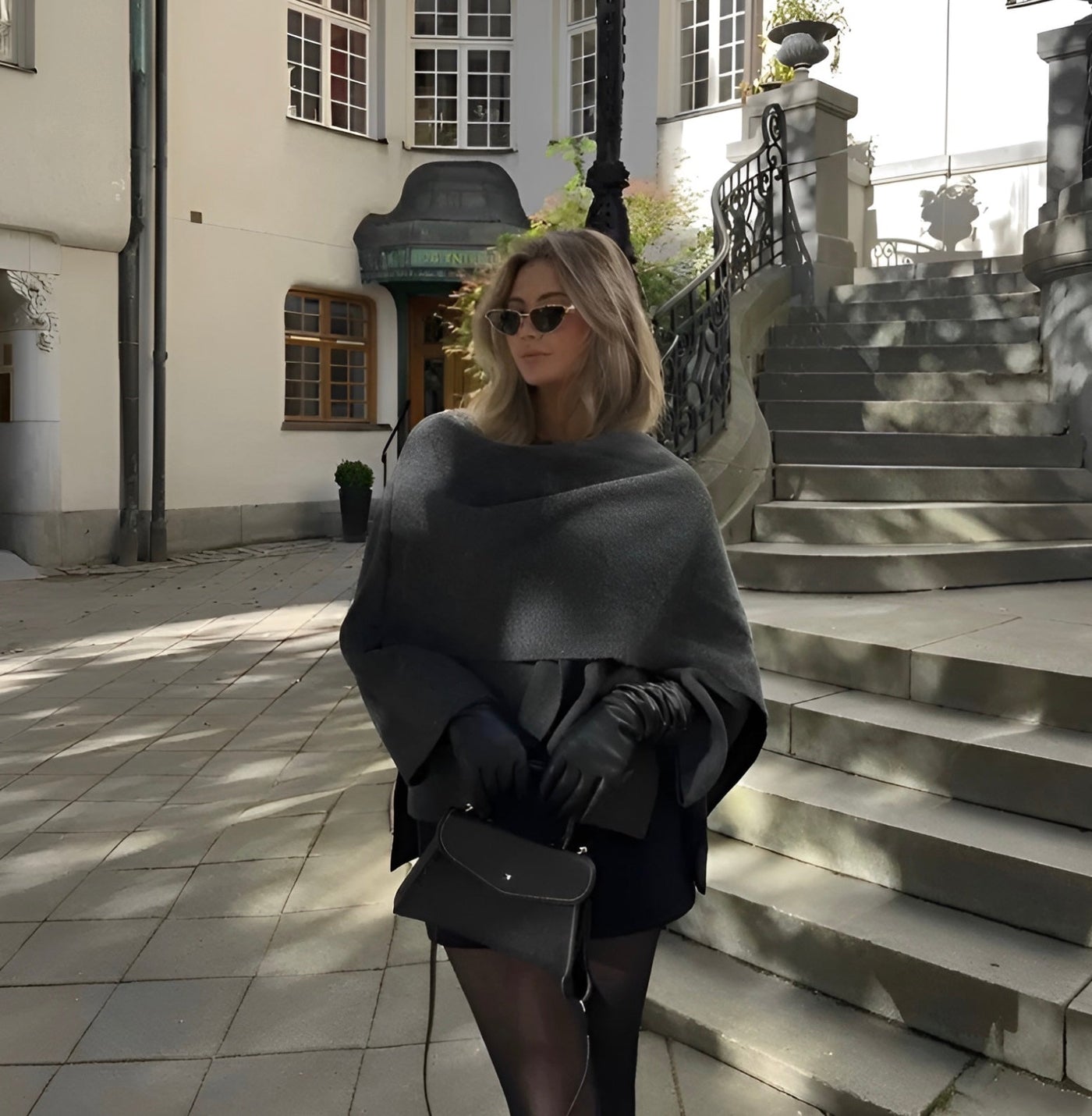 Yasmin™ Elegant Luxury Cape Top