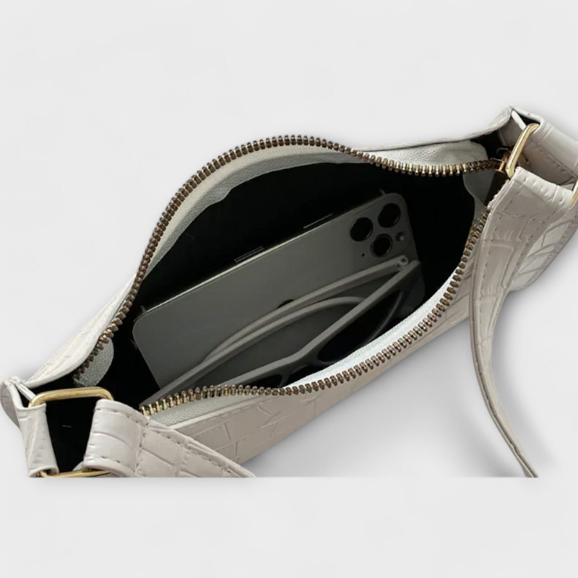 Kelly - Shiny Leather Bag