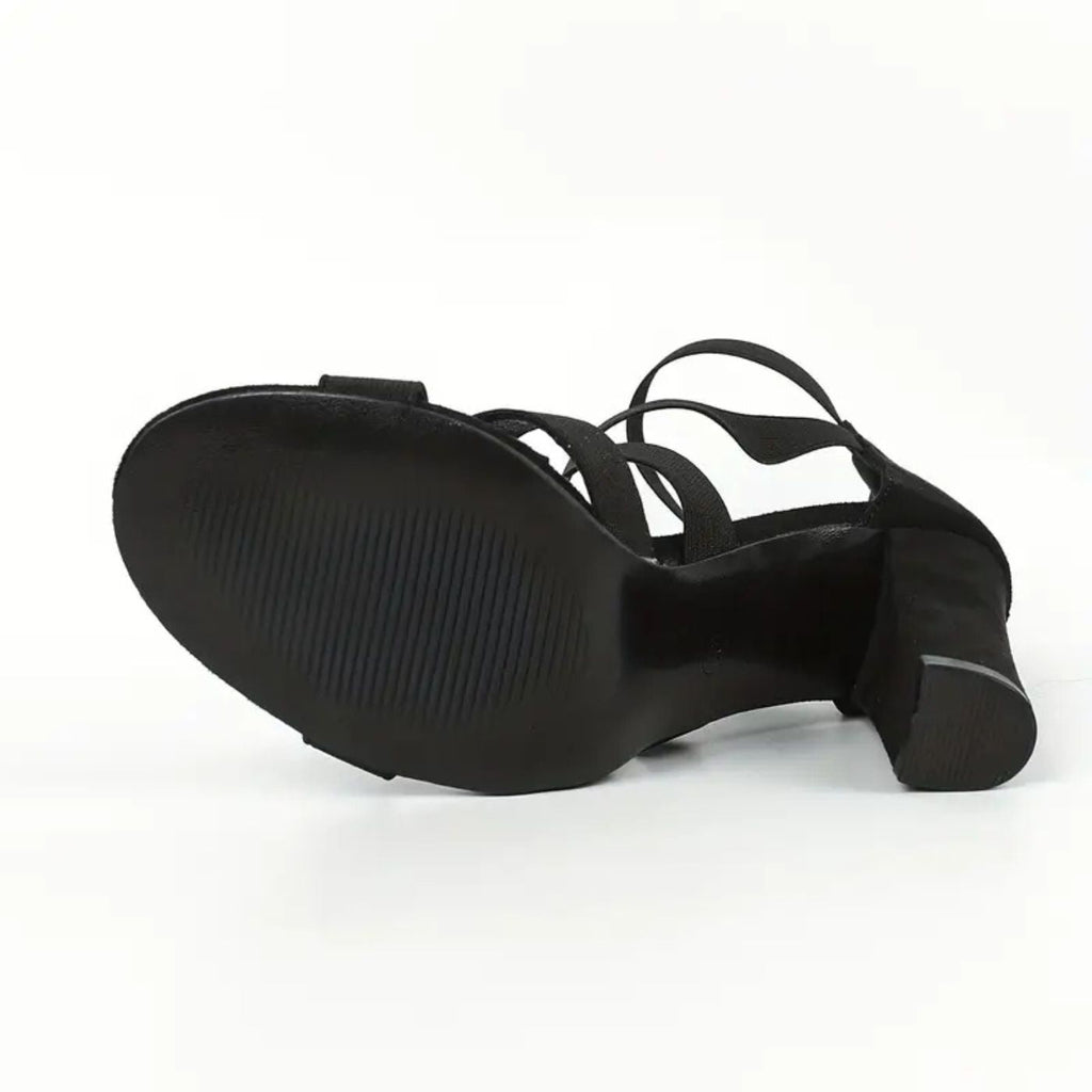 Quinn | Stylish Chunky Heels Sandals