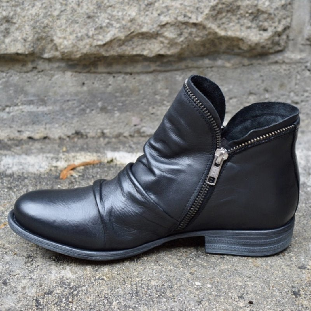 Melinda | Orthopedic Leather Boots