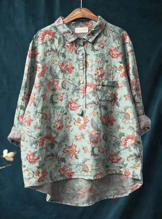Anita | Classic Floral Shirt