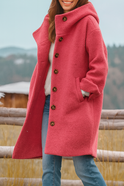 Freja – everyday coat, mid-length and cosy