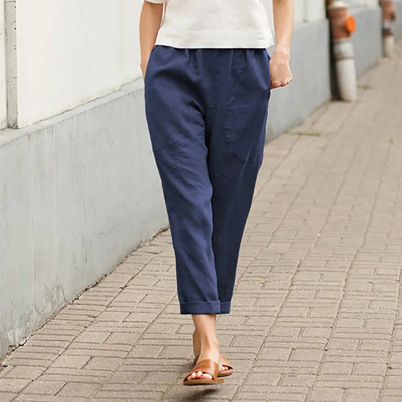 Crissa™ | Wide Trousers with Pockets