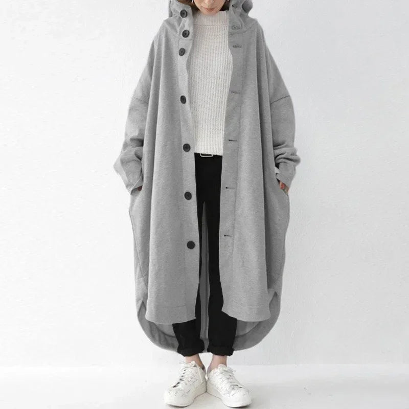 Isolde™ – Longline Hoodie Coat