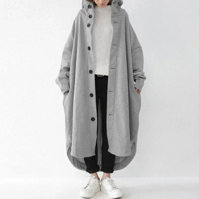 Isolde™ – Longline Hoodie Coat