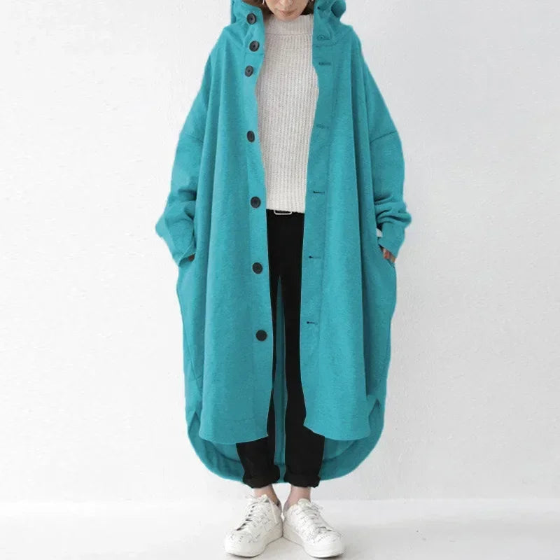 Isolde™ – Longline Hoodie Coat