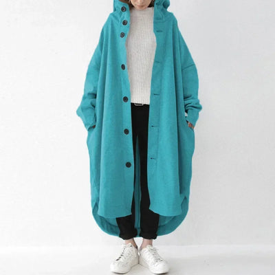 Isolde™ – Longline Hoodie Coat