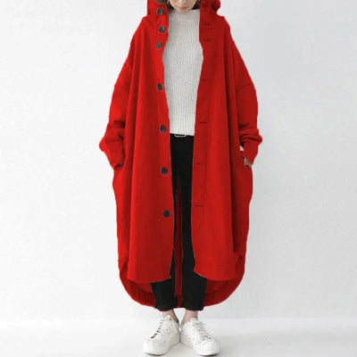 Isolde™ – Longline Hoodie Coat