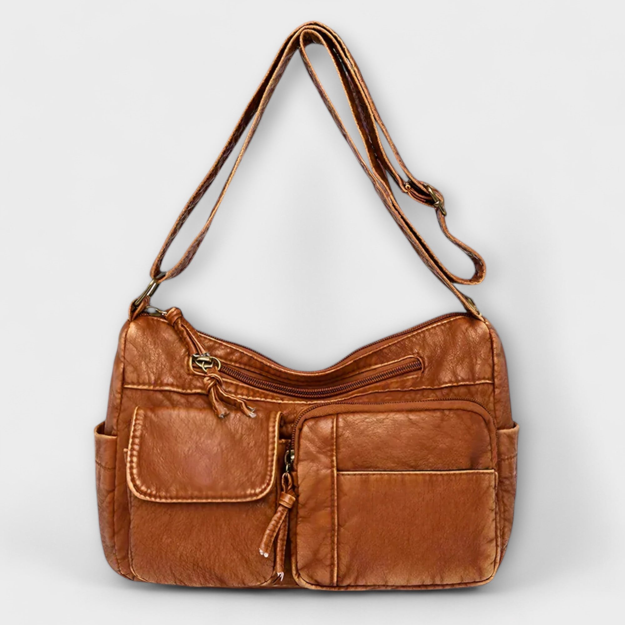 Vera - Old-School Leather Bag