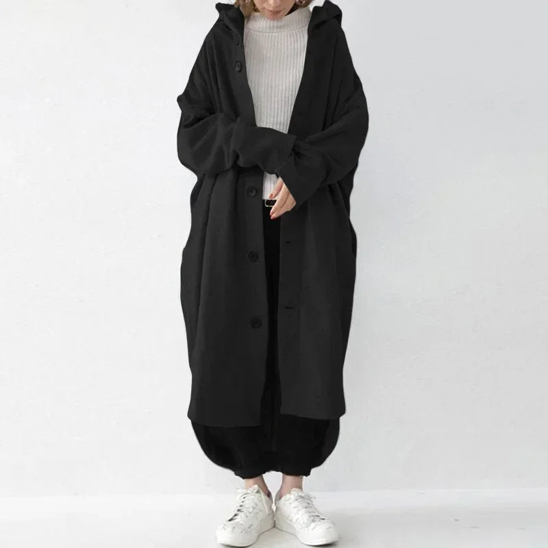 Isolde™ – Longline Hoodie Coat