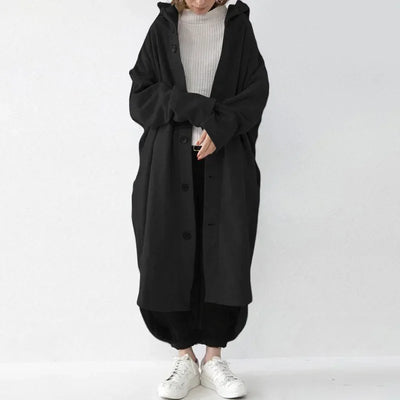 Isolde™ – Longline Hoodie Coat