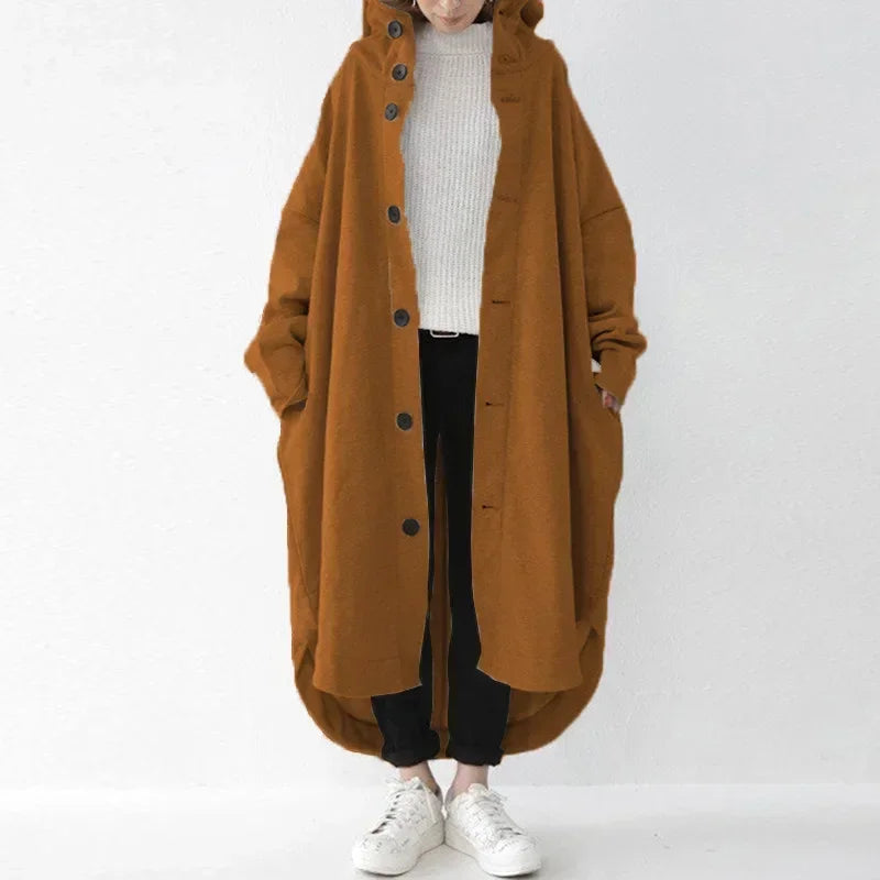 Isolde™ – Longline Hoodie Coat