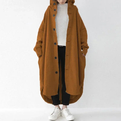 Isolde™ – Longline Hoodie Coat