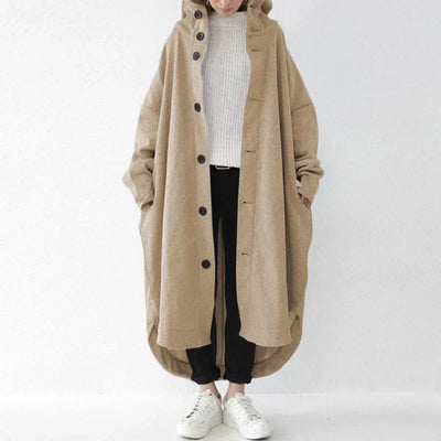 Isolde™ – Longline Hoodie Coat