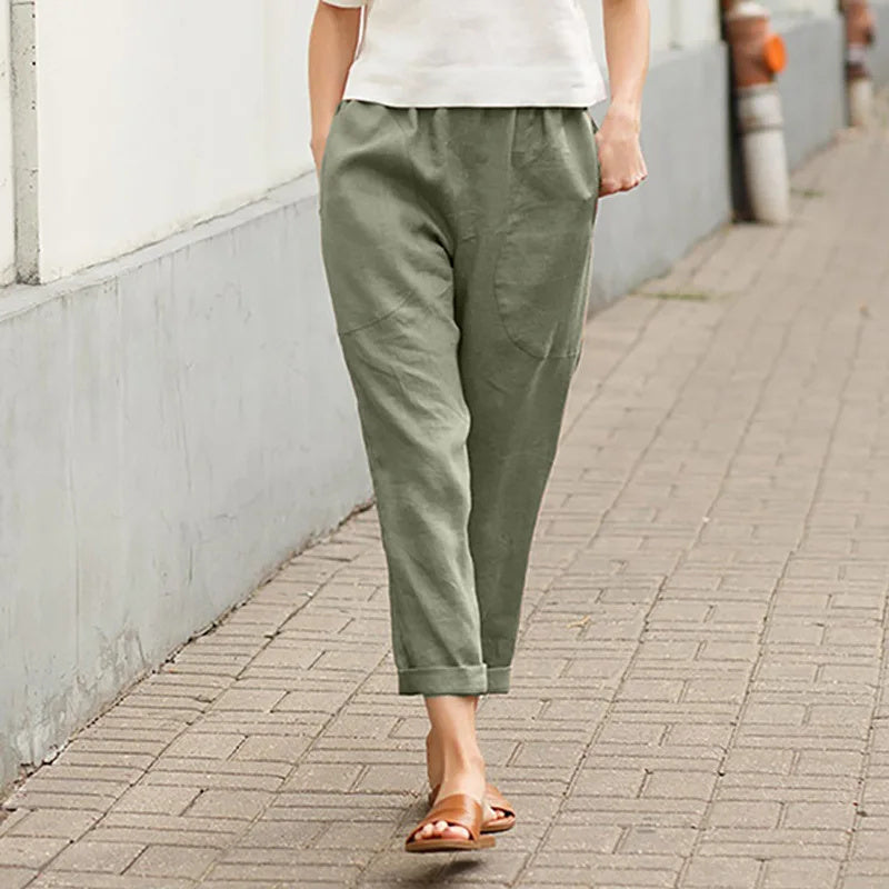 Crissa™ | Wide Trousers with Pockets
