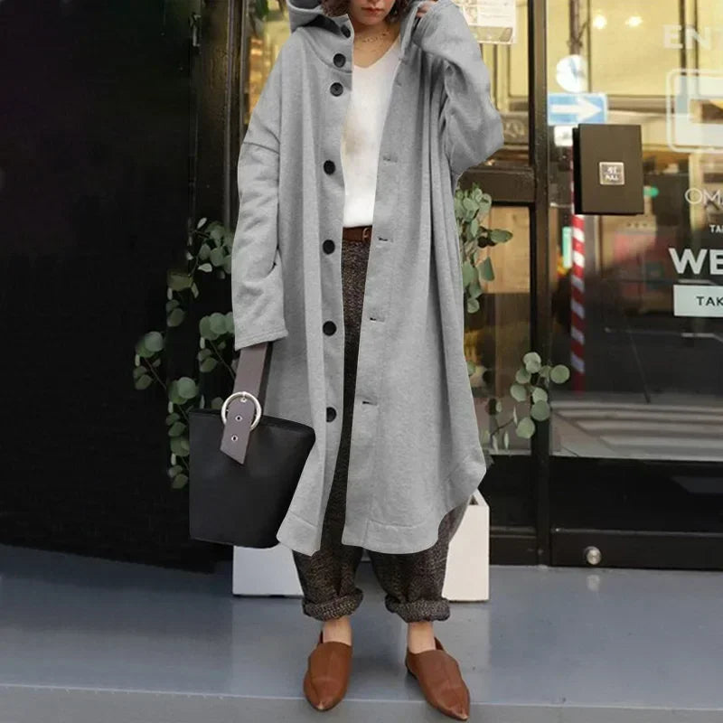 Isolde™ – Longline Hoodie Coat