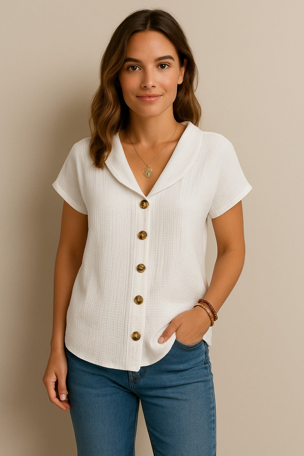 Aliyah | Stylish Summer Blouse