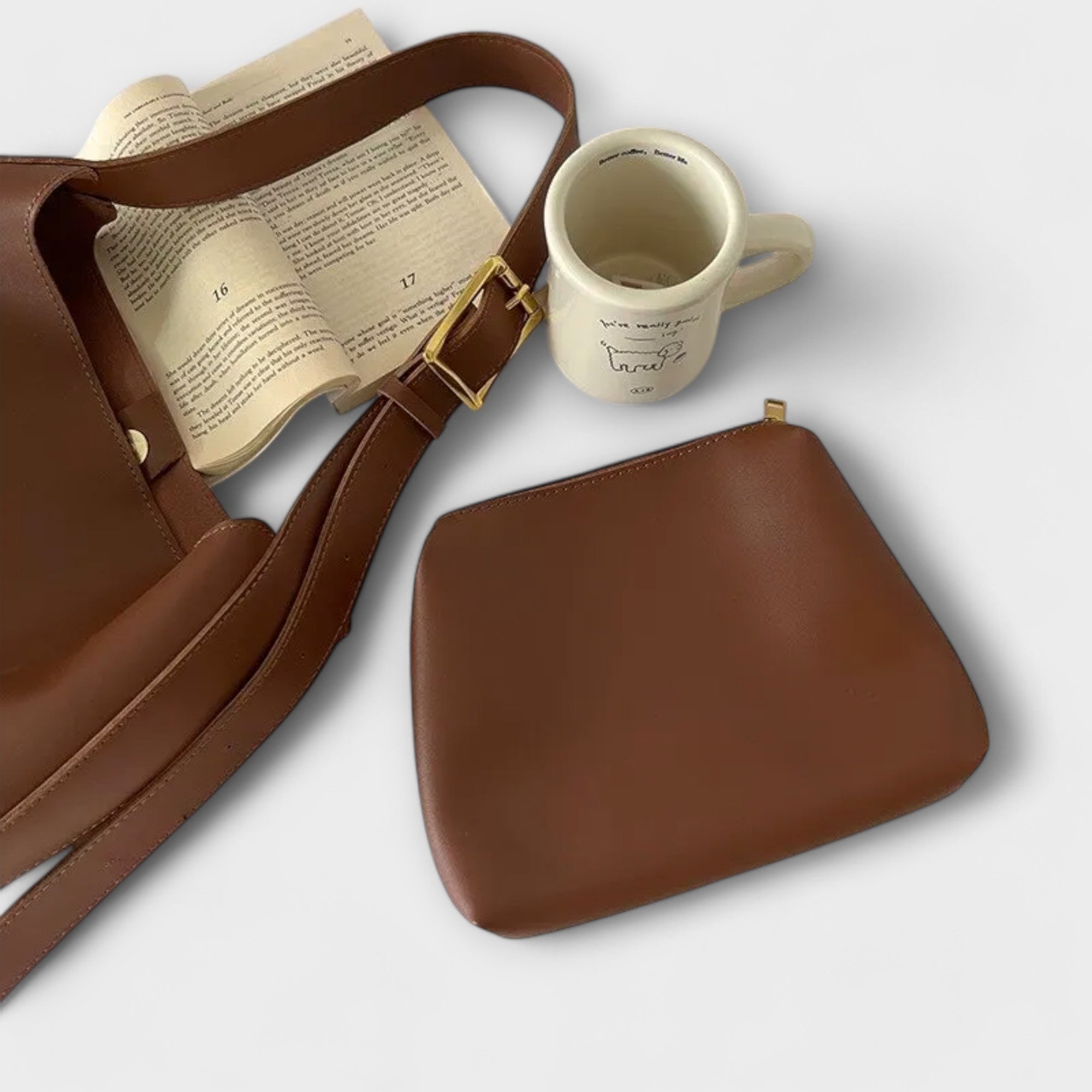 Nina – Elegant Leather Shoulder Bag