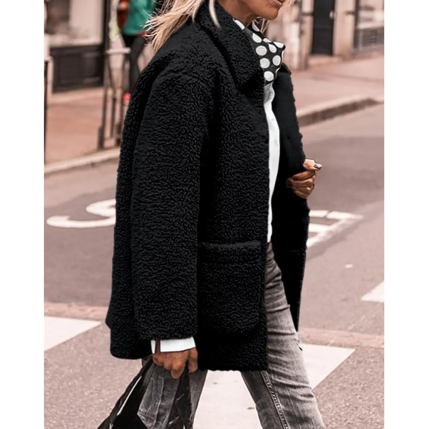 Nora™ Cozy Button-Up Coat