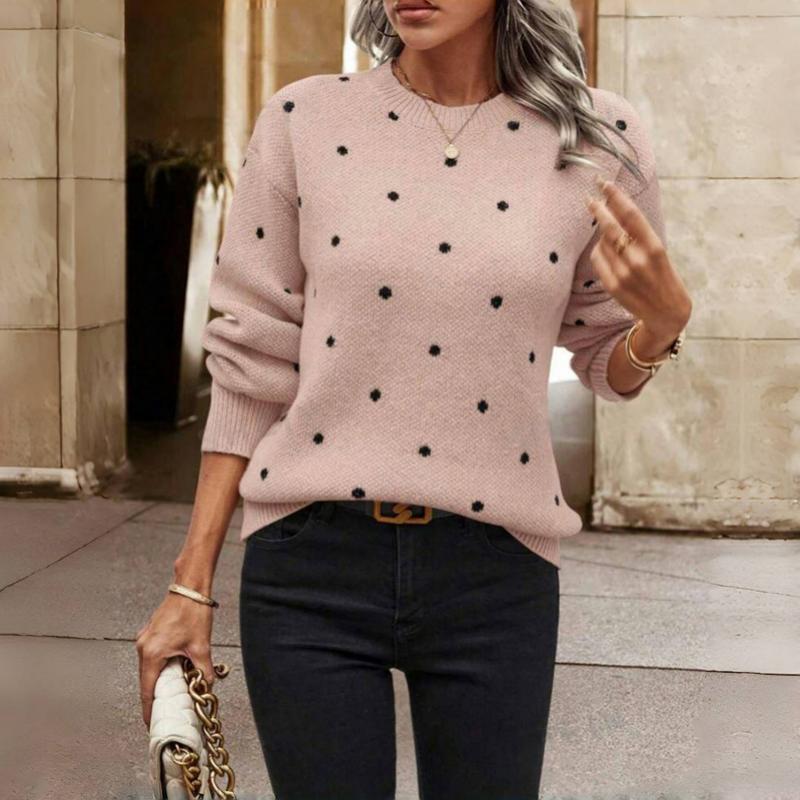 Petra | Elegant Polka Dot jumper