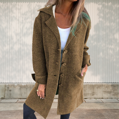 Cleo™ Classic Button-Up Coat