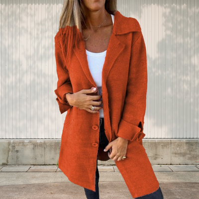 Cleo™ Classic Button-Up Coat