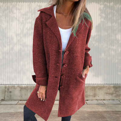 Cleo™ Classic Button-Up Coat