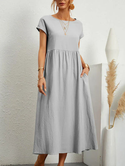 Saffron - Vintage Comfortable Summer Dress