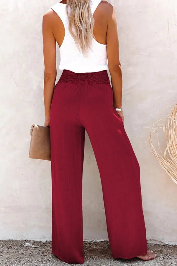 Riana™ | High-Waisted Loose Trousers