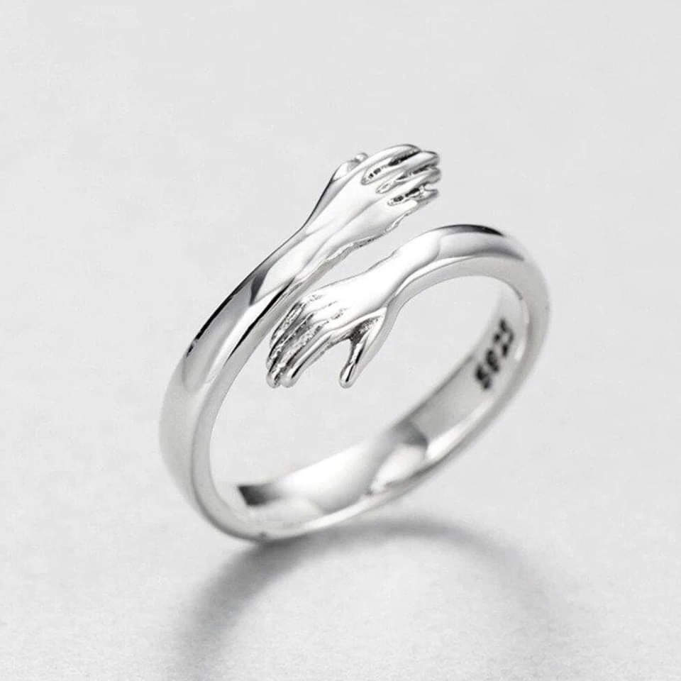 REGINA™ - Silver Adjustable Hug Ring
