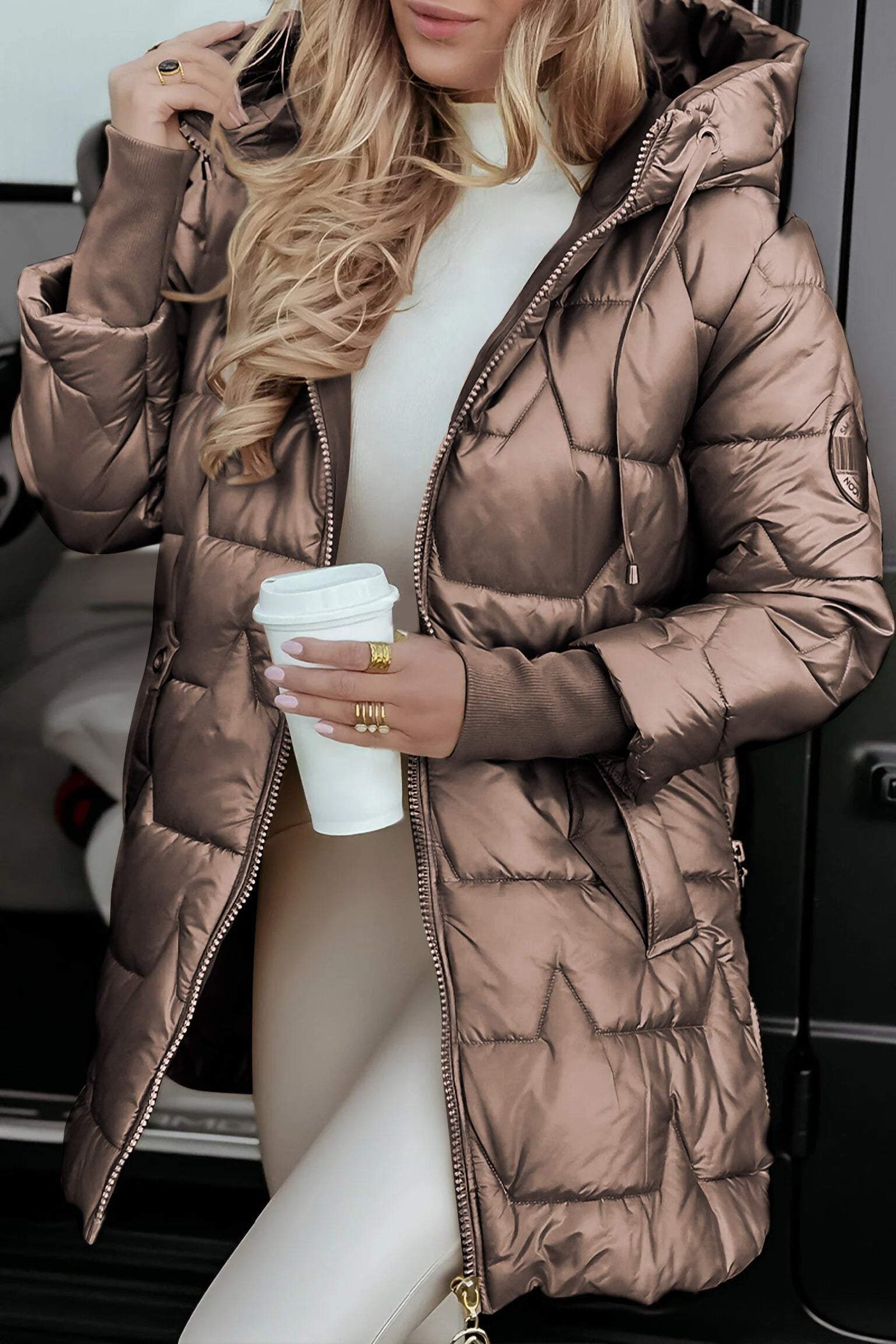 Solea™ Luxe Hooded Winter Coat